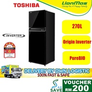Toshiba 270L Origin Inverter Refridgerator RT300WE PMY (UK) FRIDGE - PETI SEJUK