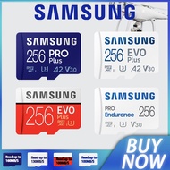 เหมาะสำหรับ Samsung Evo Plus Micro Data การ์ด Sd 128Gb C10การ์ดความจำบัตร Tf 64Gb 256Gb 512Gb 4K ไมโครการ์ด V30เหมาะสำหรับ Samsung ไมโครการ์ด Sd 512Gb