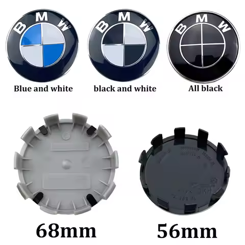 20Pcs 68MM 56MM Wheel Center Cap for BMW E90 E87 F30 F20 F10 E60 F01 F02 G20 G30 G38 G14 F22 X1 X3 X