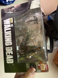 盒舊 McFarlane Toys The Walking Dead TV Deluxe Box Set (Daryl Dixon with Chopper)  行屍走肉