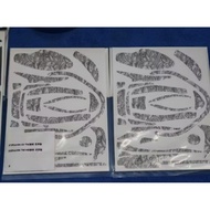 Daiwa Zillion sv Tw Decal Sticker 2021 / Zillion tw hd 2022