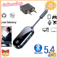 LAKAMIRY Bluetooth 5.4 Receiver Transmitter, Stereo Music 2 in 1 Audio Adapter,  With Mic PC Headpho