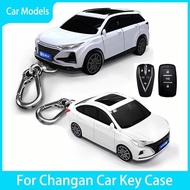 For Changan CS75 / EADO Appearance Styling Car Key Case 3 4 5 Button for CS35 Plus CS55 Plus CS75 Pl