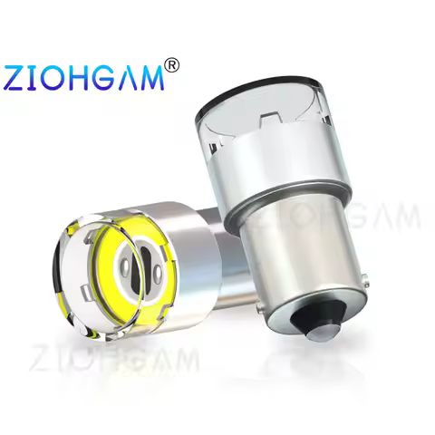 ZIOHGAM 12V 24V P21W Led Bulb 1157 1156 Strobe R5W R10W BA15S BAY15D P21/5W Flashing Flash Lamp Brak