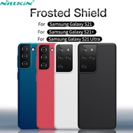 Nillkin เคสผิวด้านสำหรับ Samsung Galaxy S21 5G / S21 + / S21 Plus 5G / S21 Ultra 5G / S21 FE 5G Super Frosted Shield โทรศัพท์มือถือเคสบางพิเศษพลาสติกฝาหลังเคสแข็ง PC