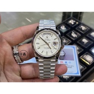 Customized 18K Gold-Clad Version Counterweight GM Log DD Meteorite Face Meteorite Disc 40mm Watch Di