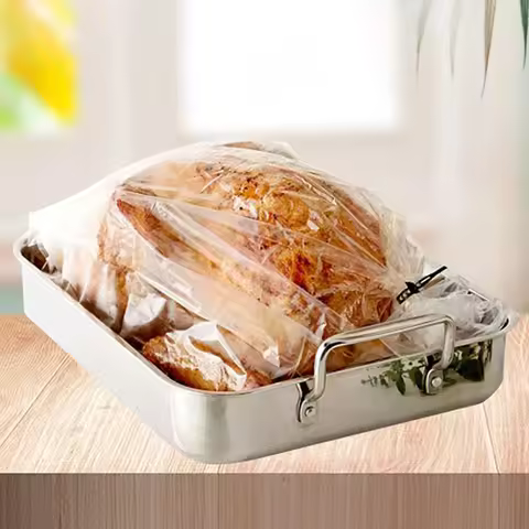 20/30/50 Pcs Turkey Bag Oven Roasting Bags For Turkey Baking Bags For Cooking Chicken Meat 38Cmx25Cm