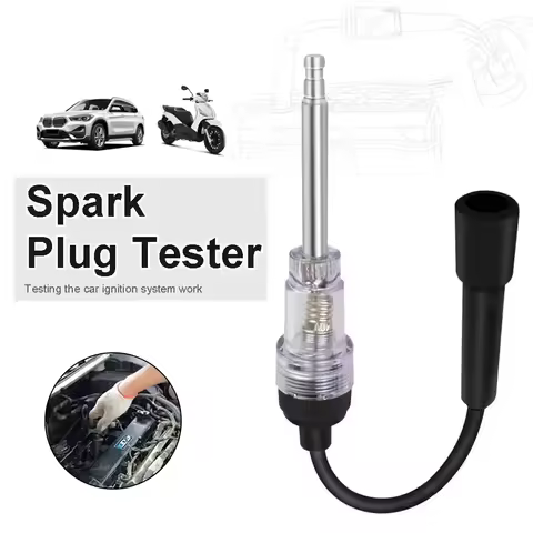 Car Spark Plug Tester Ignition System Coil Engine Inline Autos Diagnostic Test Tool In-Line Igniton 