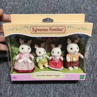 Hot Sylvanian Families Anime Figure A Set Kawaii Cute Doll Decoration Model Pendant Forest Families Room Ornaments Birthday
