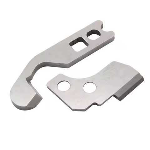 1 Set#788127007+788013009 Upper & Lower Knife for Janome 8002DX 9102D 9200D 9300DX DM234 204D Elna 6