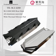 Thermalright M.2 2280 SSD Heat Sink M2 NVMe 2280 Solid State Disk Aluminum Heatsink with Thermal Sil
