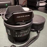 Sony fish eye 16mm 2.8 A mount