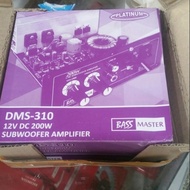 Kit Power Amplifier Subwoofer Monoblok Mobil DMS 310