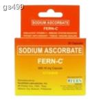 FERN-C Sodium Ascorbate - 500mg  - 30 Capsules (Fern C)