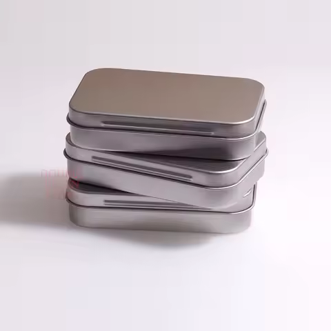 3 PCS Blank Altoids Style Tin Metal Storage Box