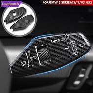 LOVETOUCH Car Steering Wheel Control Lever Covers Wiper & Turn Signal Stalk Decor Interior Accessory