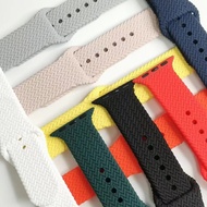 apple watch strap apple adapter apple watch series 10 strap Silicone Woven Strap Suitable for Apple 