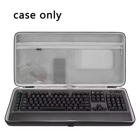 Geekria Keyboard and Mouse Combo Hard Shell Case, Compatible with Logitech G613 / MK540 / MK850 / MK