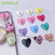 TWINKLE1 2pcs Phone Case Finger Ring Colorful 2Pcs Phone Grip Holder Phone Charm DIY Phone Case Meta