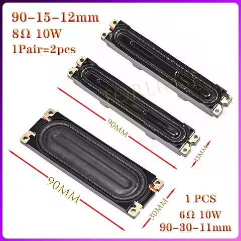 NEW for Samsung TV Speaker UA46C5000PR UA32C4000P BN96-12941C BN96-13406B 8ohms 10W 100% Test