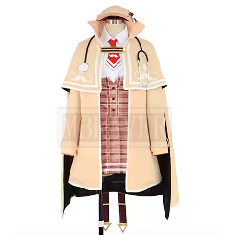Youtube Vtuber Hololive Amelia Watson Cosplay Costume Halloween Party Christmas Custom Made Any Size