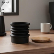Bothyi Silicone Coffee Bean Container Wooden Lid Cleaning Bellows Coffee Bellows for Baristas