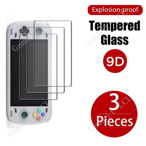 3PCS 9H HD Tempered Glass For AYN Odin 2 Pro 6inch Game AYNOdin2 Odin2 Odin2pro Player Games Screen 
