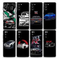 N-Nissan Skyline R34 Cars Cell Phone Case for Samsung Galaxy S22 S8 S9 S10 Lite S10e S21 S20 FE Plus