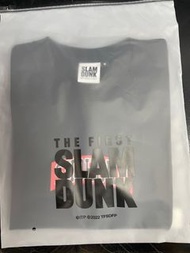 現貨全新The first slam dunk Jumpball  Tee黑白兩色（M，L,XL)