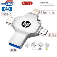 USB 3.0 Flash Drive For Iphone ipad Android Pen Drive 4 in 1 Memory stick Type-c Pendrive OTG 16GB 3