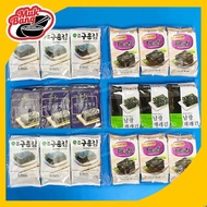 Namkwang Roasted Nori Seaweed Laver 4g x 3pcs  (Namkwang,Bibigo,Boryung,jaya)