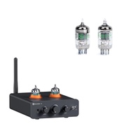 Fosi Audio P3 Tube Preamp Headphone Amplifier Home Audio Preamplifier Mini Vacuum and 7-Pin 5654W Te