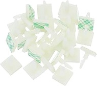 QUARKZMAN Pack of 55 Self-Adhesive PCB Spacers, Sticky Nylon Insulation Spacers for Circuit Boards,