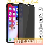 Anti-peeping Tempered Glass - Full Screen iphone 6 / 6p / 7p / 8p / x / xr / xmax / 1 pro / 11 proma