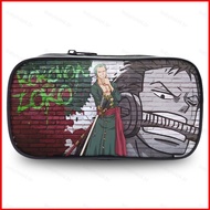 B4 ONE PIECE Pencil case Kids Monkey D. Luffy Cartoon Pen Bag Students Large Capacity Stationery Box