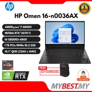 HP OMEN Gaming Laptop 16-n0036AX (6J9E8PA)