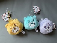 Care Bears 日本 景品 公仔 吊飾 (一套三隻)
