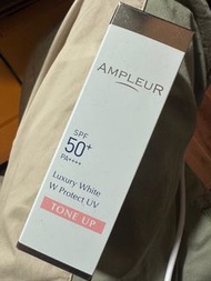 Ampleur Luxury white W protect UV toneup 防曬