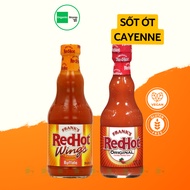 Cayenne Pepper Sauce - Wings Buffalo Imported from USA 354ml Frank's RedHot Original - Diet - Macrob