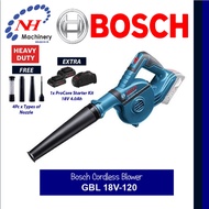 BOSCH GBL 18V-120 - CORDLESS BLOWER