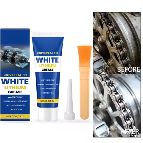 White Grease Lithium High-Temperature Resistance Vehicle Lube Auto Gear Lubricating Cream Automotive
