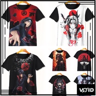 Cool Itachi 3D T-Shirt | Itachi Animation T-Shirt | Itachi Clothes for Children Aged 1-12 Years