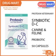 SALE✨Synbiotic D-C Daily Capsule For Dog & Cat 50 Capsules protexin synbiotic d-c