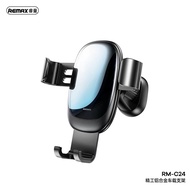 Original Remax In Car Phone Holder Aluminium Alloy Car Holder Gravity Stable Handphone Holders 360 Rotate Pemegang Phone
