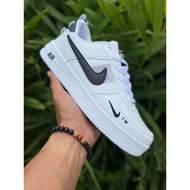 KASUT NIKE AIRFORCE 1 LV8 UL WHITE BLACK