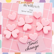 Penjepit Kertas Motif Hati Pink Mini Paper Clip Klip Decorative Heart Photo Clip Cute Aesthetic
