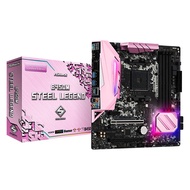 ASROCK B450M STEEL LEGEND PINK SOCKET AM4 MAINBOARD # ASRK-B450M-STEEL-LEGEND-PINK