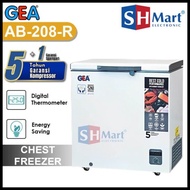Chest Freezer Box Gea 200L Ab208R Ab 208R (Khusus Medan) Kualitas