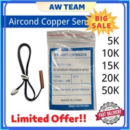 ⭐ [100% ORIGINAL] ⭐ Aircond Sensor Temperature 5K 10K 15K 20K 50K Coil Air Conditioner Copper Theistor Daikin  York  A