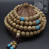 Vietnam Agarwood White Sand Agarwood Qinan Agarwood 108 Agarwood Beads Bracelet Agarwood Wood Beads 